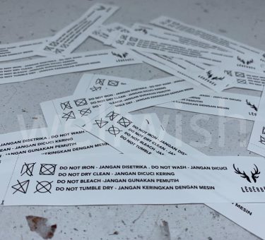 Jual label tafeta di surabaya