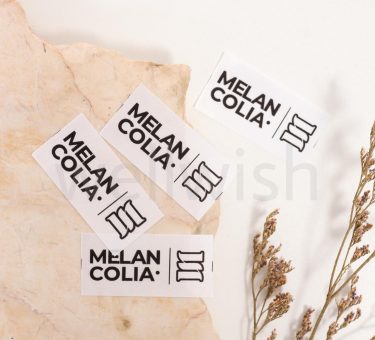 kelebihan label baju satin printing