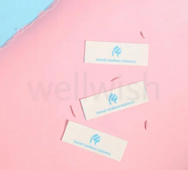 pesan label baju partai besar